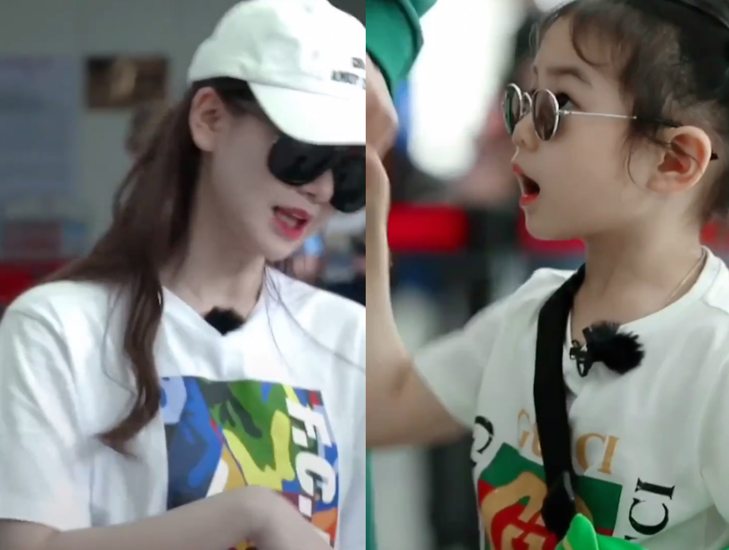 lucky可爱图片,带有lucky壁纸图片 马天宇晒和戚薇女儿合影,单手抱着lucky画面好温馨 lucky好可爱