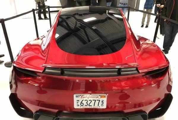 特斯拉史上最快车型 新一代超跑Roadster 2正式亮相