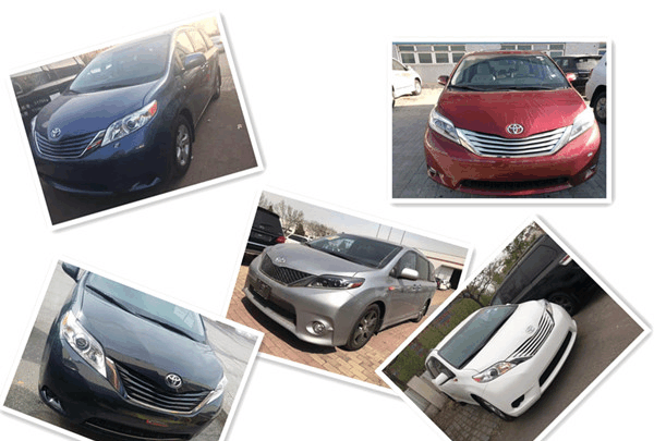 17款丰田塞纳配置价格, 简析平行进口丰田塞纳商务车配置对比