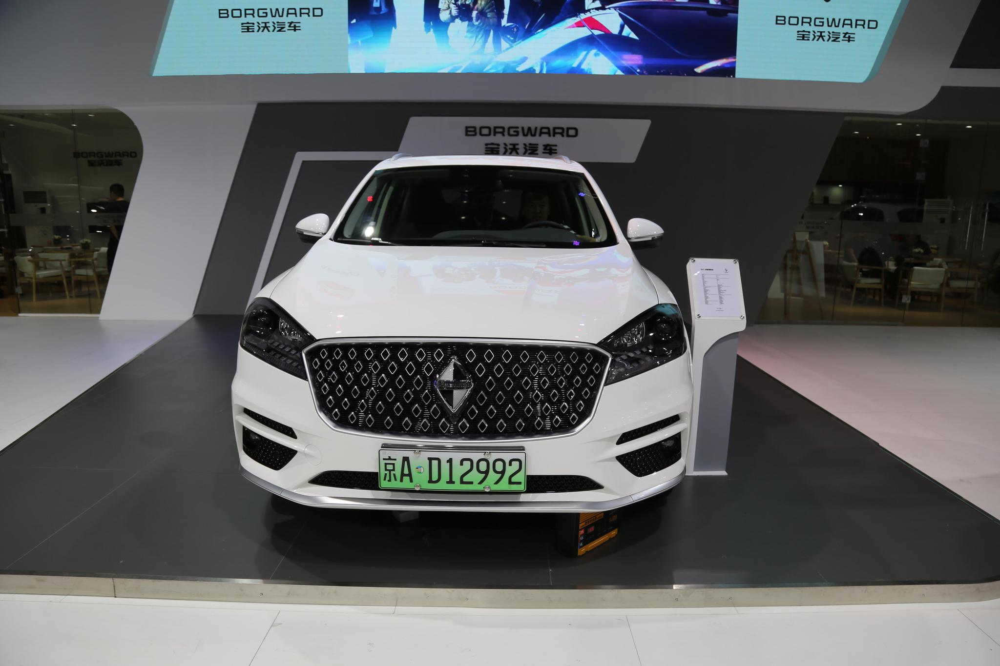 宝沃汽车-宝沃BXi7,30万级别四驱纯电SUV,车展实拍!