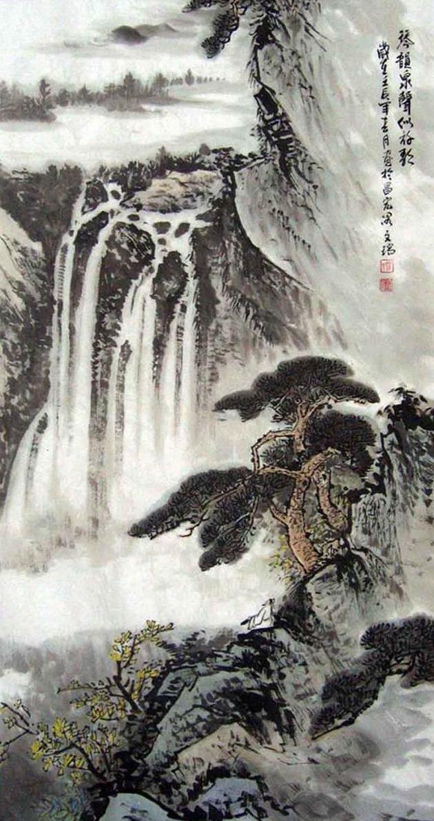 天天漫画网:画家贺文瑞《融入大自然,心灵上回归》
