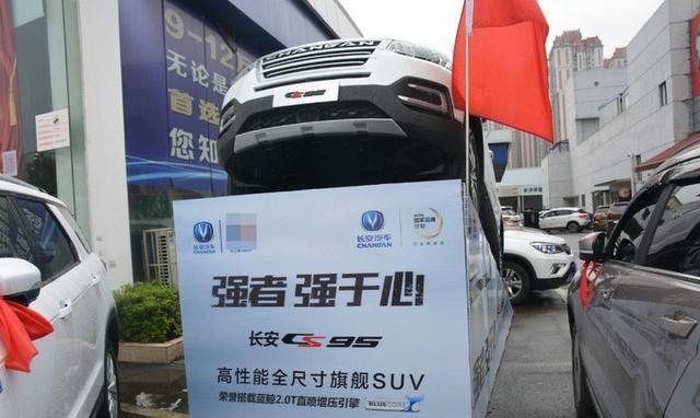 长城CS95集体交车，场面非常壮观