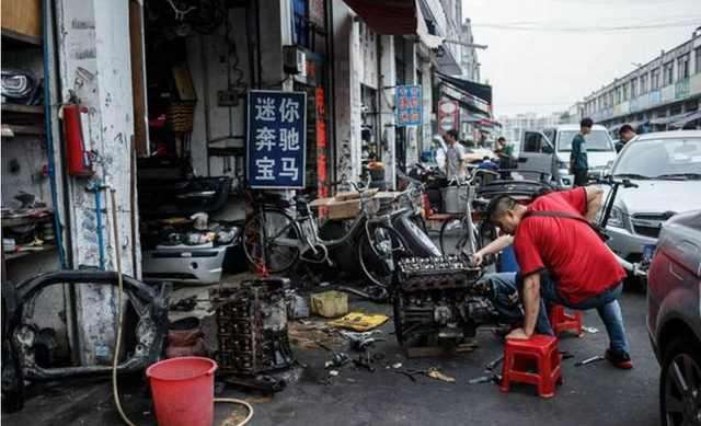 广东陈田村有多牛, 豪车配件都可以能找到