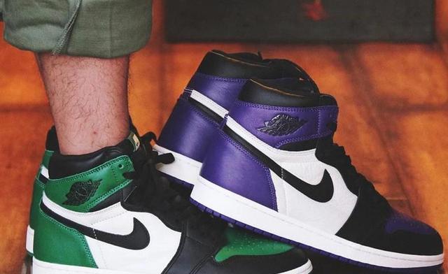 黑脚趾再添一员!AJ1黑紫脚趾发售