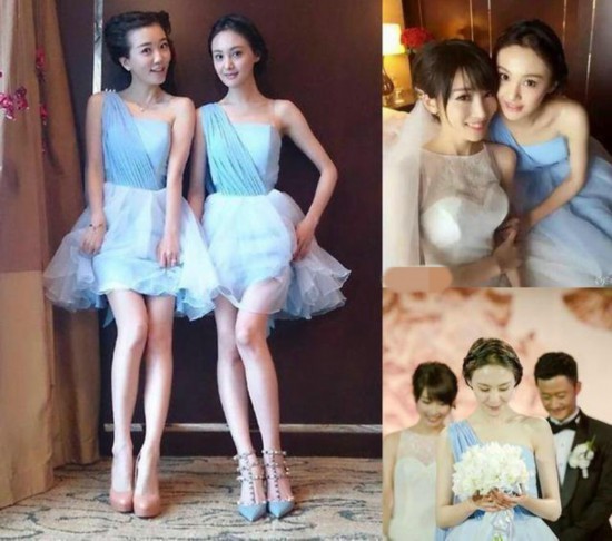 扒一扒娱乐圈明星结婚时的伴娘团，看谁才是娱乐圈的人缘王！