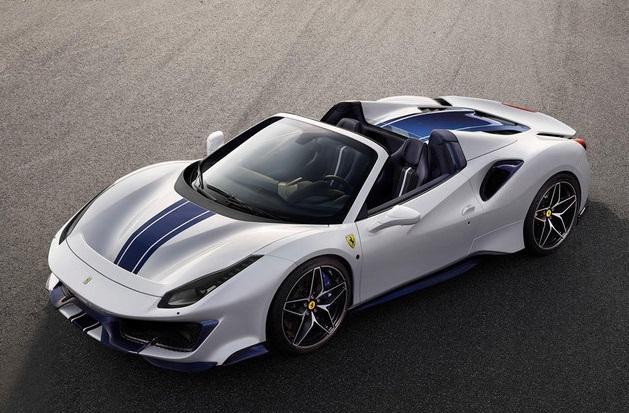 法拉利488 Pista Spider敞篷版官图发布