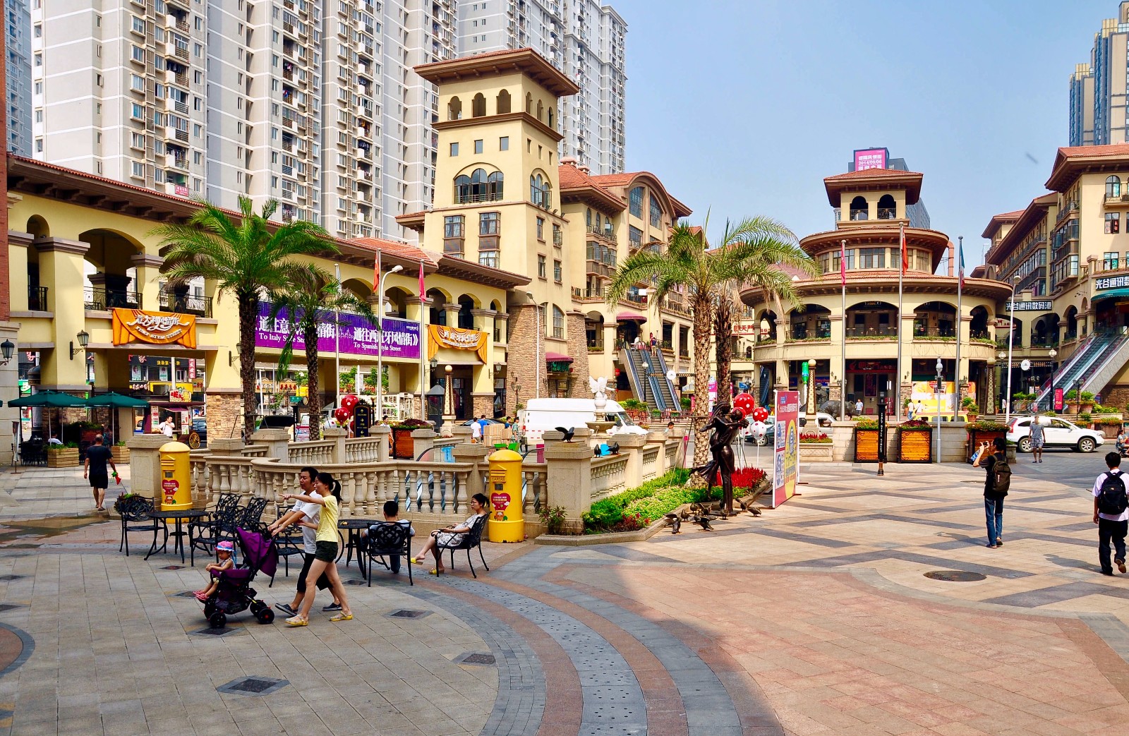 异国情调好去处 拍摄美食购物皆适宜(武汉 光谷步行街)