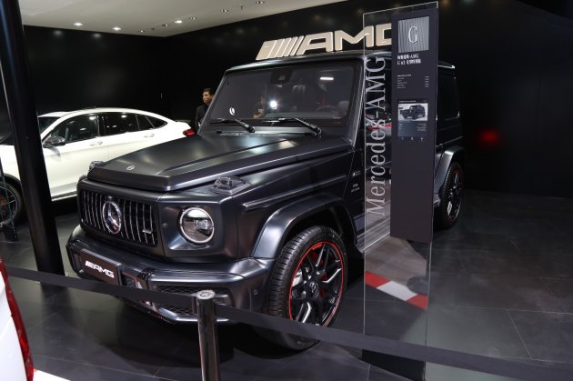 梅赛德斯-AMG G63国内首发 越野车也能跑