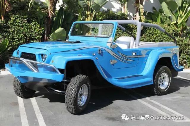 2017款美洲豹水陆两用车最新期货绿黑配置实拍报价