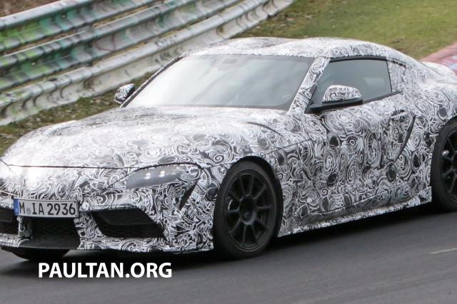 丰田Supra内饰曝光！如果说和宝马很像应该没人反对？