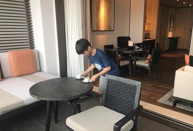 张亮儿子连晒自己的照片, 逗逼小孩张天天, 真的长大了好多!