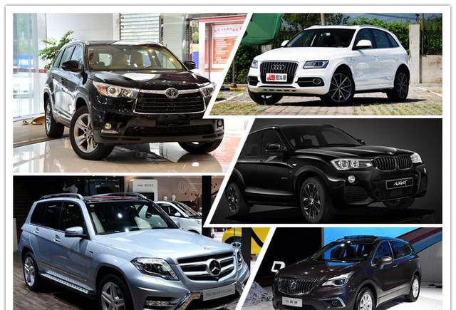 6月 汉兰达超奔驰GLK“夺冠” 中型SUV谁最保值？