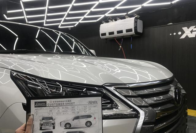 雷克萨斯570 施工XPEL哑光隐形车衣！需要专业团队完美施工