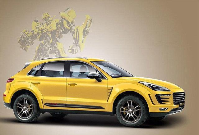 山寨车敢卖18万, 众泰SR9变形限量版! 极具“保时捷”范儿