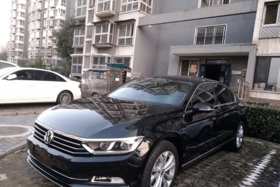 老爸一直想买辆大众辉腾, 见我买了这车, 恨不得亲我一口!