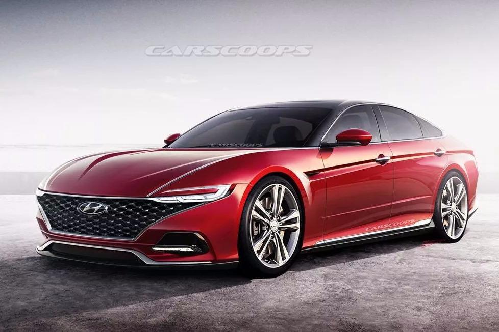 外形非常运动 现代全新一代索纳塔路试谍照