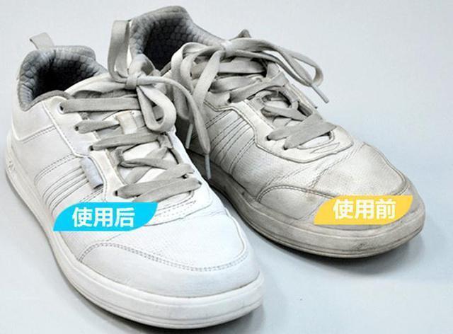 小白鞋发黄发旧很难看? 教你一简单小妙招, 洗完像新的一样白净