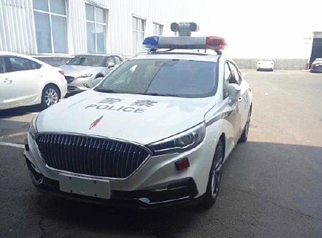 首批红旗H5警车正式亮相,不怒自威!网友:这才