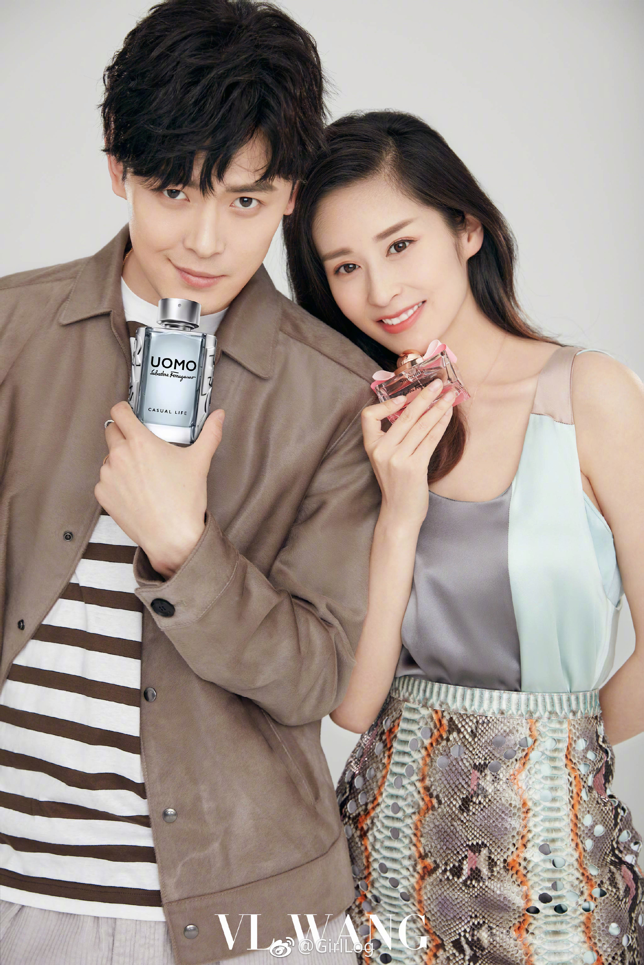 《VLWANG时尚 》封面大片，颖儿、付辛博携手演绎