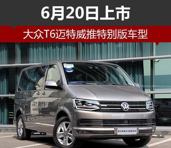 大众T6迈特威推特别版车型 6月20日上市