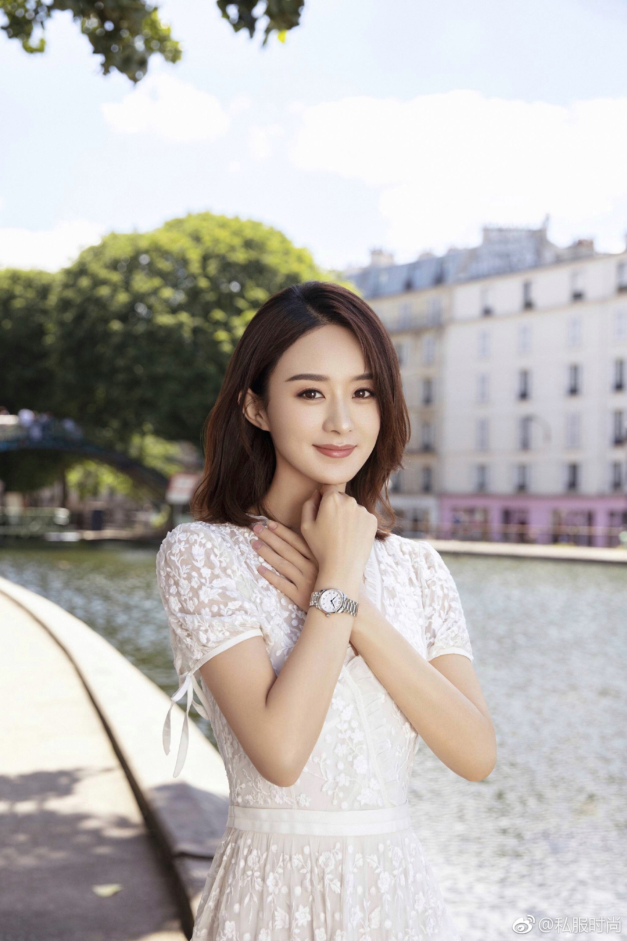 赵丽颖浪琴广告,优雅高贵,气质惊艳,小姐姐太美了。