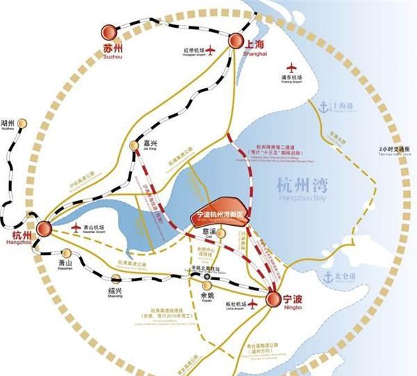 环杭州湾大湾区火热启动, 释放大发展红利