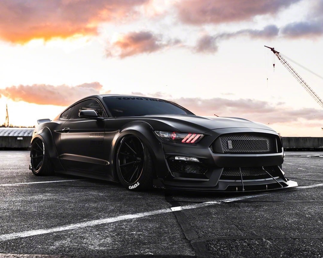 福特Mustang，改的帅不？