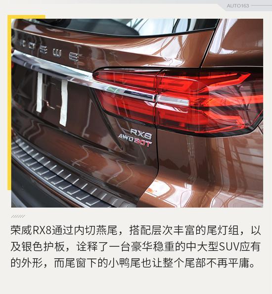 开放预订先下手为“荣” 荣威RX8到店实拍