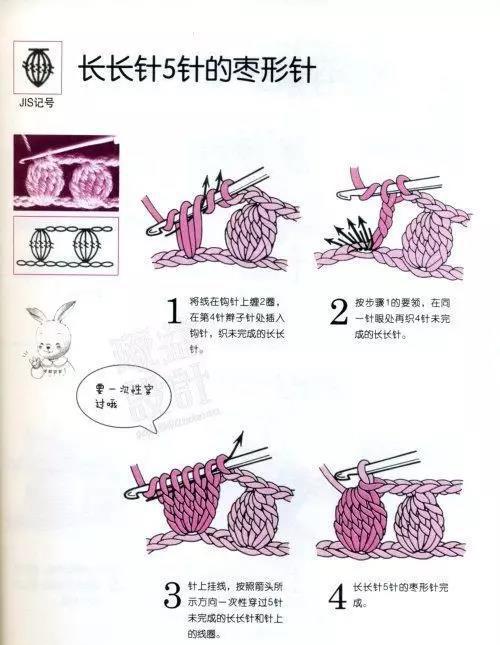 万能的枣形针,钩编里的孙悟空(附教程)