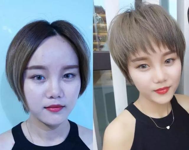长脸圆脸方脸适合你们的短发在这里