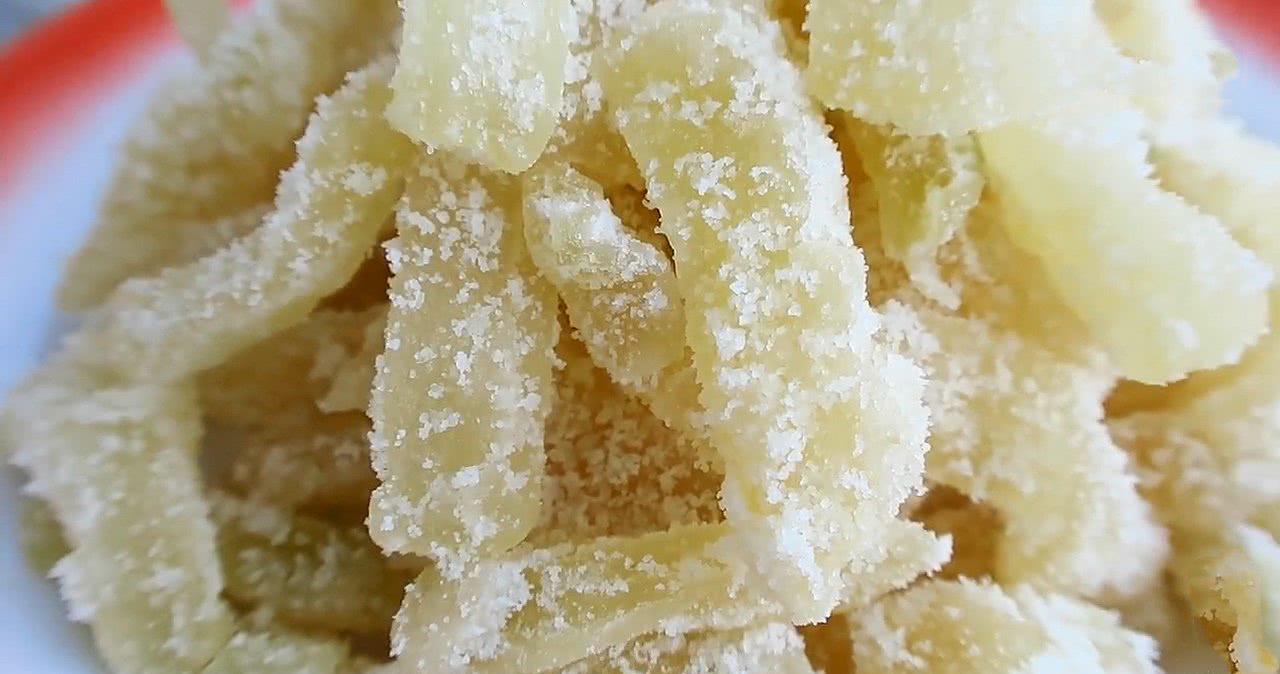 小时分最爱的冬瓜糖,原来是这样做出来的,香甜醇香小朋友的最爱