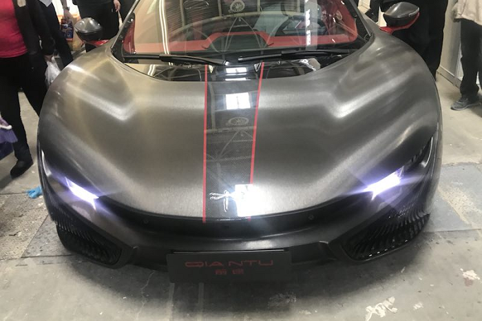 2018北京车展探馆|前途K50 超跑“猛兽”