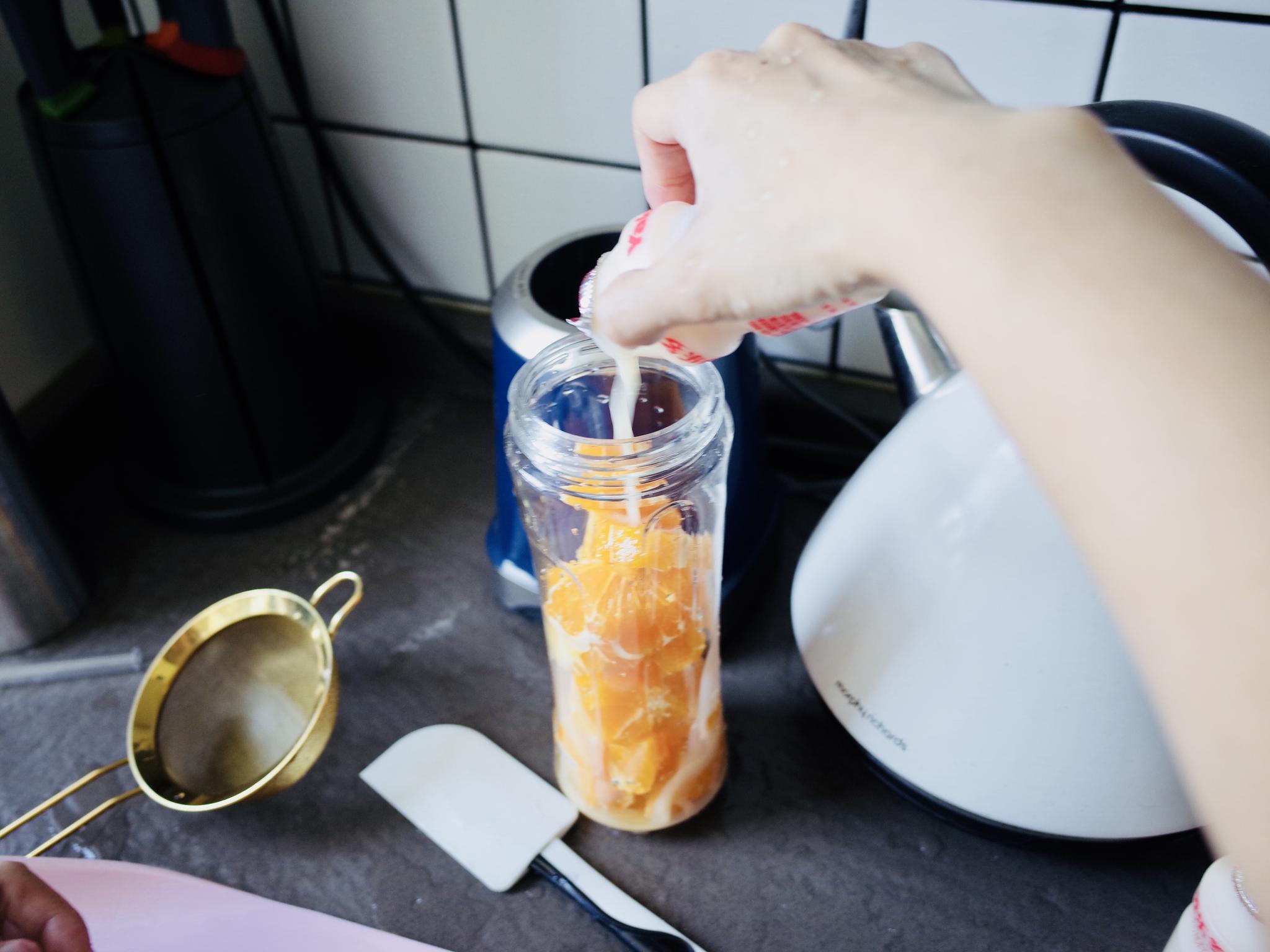柳橙汁养乐多夏季冰饮,超好喝!