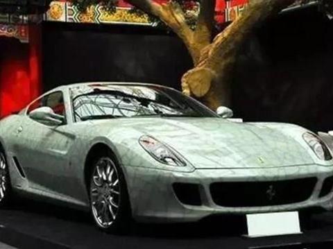 全球限量一台价值1200万的陶瓷版法拉利，买家连名字都不愿透露！