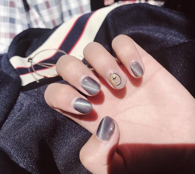 2018最火猫眼美甲图片 没有比这更精致的了