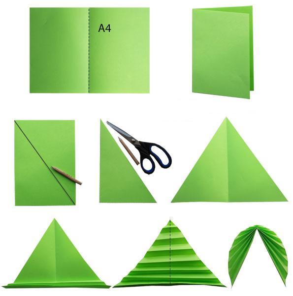 折纸手工——树叶, 出乎意料的简单折法, 超乎寻常的好看