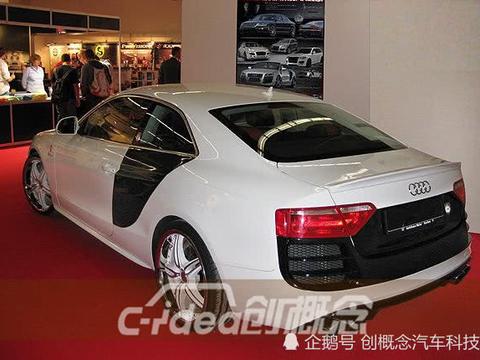 奥迪A5定制 红与黑内饰，时尚与经典的碰撞！