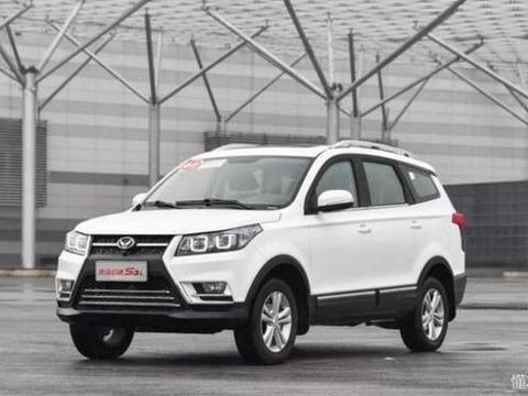 7座SUV，低配仅售5万, 完胜五菱宏光S3