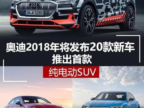 奥迪2018年将发布20款新车 推出首款纯电动SUV！