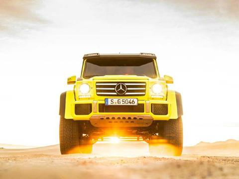 奔驰G级真的那么厉害吗，这辆黄色4，4请查收