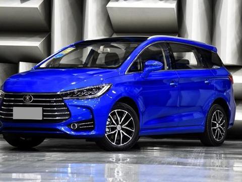 颜值爆棚的全新比亚迪，带7座不到10万