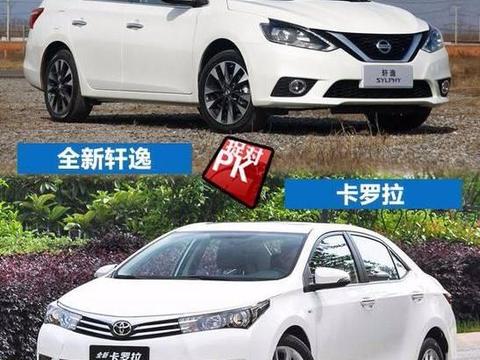 丰田卡罗拉和日产轩逸哪个好，哪个性价比高？