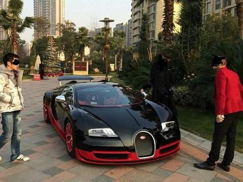 4000万布加迪出现在马云居住的小区，难道马云换车了？