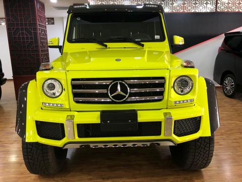 17款奔驰G500 4X4现车稀缺色 纯粹动力