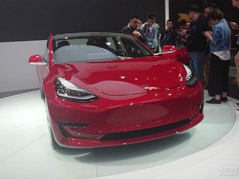 2018北京车展:特斯拉Model 3国内初亮相!