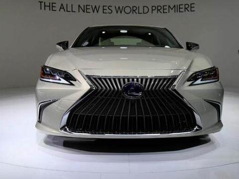 这款全新雷克萨斯ES成为了车展的亮点