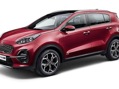 导入2.0升48V轻油电柴油动力，起亚小改款KX5亮相