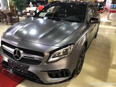花60万买辆奔驰AMG“小钢炮”: 车主晒出当天油耗, 却心疼了