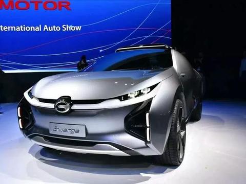 传祺带来了新能源全新概念车-Enverge，预计2019年量产