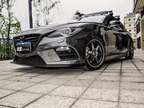 马自达昂克赛拉改装，这是我见过最理性的车主